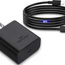 S24 S25 S23 A16 Samsung Charger Super Fast Charging 45W USB C Super Fast Charger with 6FT Type C Charger Cable Cord for Samsung Galaxy S25/S24/S23/S22/Ultra/Plus/FE,Galaxy Tab S9,Z Fold/Z Flip,A55,A15