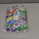 ArtCreativity Flip Flop Keychains, Set of 36, Fun Key Chains for Backpack, Luggage, Great Giveaways for Luau, Beach, & Pool Parties, Cool Goody Bag Fillers & Small Prizes for Kids, Summer Party Favors