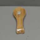 Spoon Rest for Stove Top, Bamboo Wood Spoon Holder for Kitchen Counter, Perfect Larger Utensil Rest for Spatula, Spoon or Tong, Modern, Rustic & Smooth Spoon Rest as a Dining Table Decor 10.6" x 6.7"