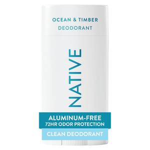 Native Deodorant Contains Naturally Derived Ingredients, 72 Hour Odor Control, Deodorant for Women and Men, Aluminum Free, Ocean & Timber 2.65oz
