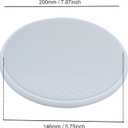 2pcs Round Ceiling Speaker Grill Covers for 6.5 Inch Speaker with Screws(White)