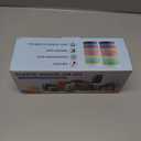 AOZITA 10 WIDE Mouth & 10 REGULAR Mouth Mason Jar Lids - 20 Pack Food Grade Plastic Mason Jar Caps for Ball, Kerr and More Canning Jars - Leakproof & Dishwasher Safe - Multicolor