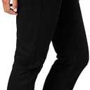 Levi Strauss Signature Gold Women's Classic Taper Jean Mid-Rise Stretch Denim (Black) 12| W31