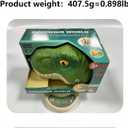 Dinosaur Launch Tracks Toys with Rolling Wheels & Storage Box & Shoulder Bag, 3-in-1 Toy Set for Kids 3+, Cool Dinosaur Car Playset for Toddler Boys & Girls' Festival Gift (Tyrannosaurus rex)