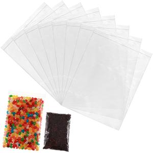 4" x 6" Small Reclosable Zip Poly Bags 1000ct Clear Plastic Bags with Lock Seal Zipper Resealable Baggies Storage for Clothes,Foods,Small Business Bag