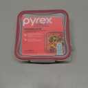 Pyrex Freshlock Glass Food Storage Container, Airtight & Leakproof Plastic Locking Lids, Freezer Dishwasher Microwave Safe, 8 Cup