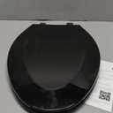 Angol Shiold PP Slow Close Toilet Seat (Elongated, Black)