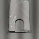 Tioncy 2 Pcs Faucet Mat Sink Splash Guard Oval-hole Oval Splash Pad for Kitchen Sink Oval Base Diatomite Faucet Mat for Bathroom Absorbent Mat Splatter Screens (White)