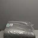 LE SURE Outdoor Waterproof Dog Bed for Medium Sized Dogs, Orthopedic Egg Crate Foam Pet Bed with Oxford Fabric Surface and Removable and Durable Cover, Machine Washable, 30''x20'', Grey