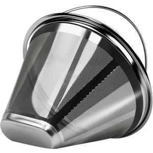 #4 Coffee Filter Reusable Coffee Filter Stainless Steel Coffee Filter Compatible with Technivorm Moccamaster KBGV KBT 79112 53923 59691 etc. Durable Stainless Steel Filter for Sustainable Brewing (1)