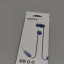 Sony WI-C100 Wireless in-Ear Bluetooth Headphones with Built-in Microphone, Blue