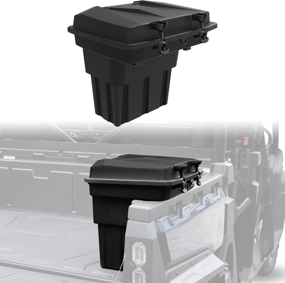 Rear Cargo Box for CFMOTO UFORCE 1000, 20L Double Layer Removable Rear Bed Storage Box for CFMOTO UFORCE 1000 2019-2025/1000 XL 2022-2025 Accessories
