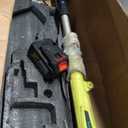 SEYVUM Pole Saw 8-Inch Cordless Pole Saws for Tree Trimming, 15FT Max Reach, Auto Oiling, Multi-Angles, Tool-Free Tensioning Electric Pole Chainsaw, 2.0Ah Battery and Charger Included (Lemon Green)