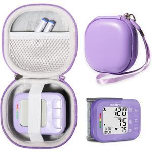 CaseSack Case for Sejoy Blood Pressure Cuff Arm Automatic, Blood Pressure Machine Monitors (Purple)