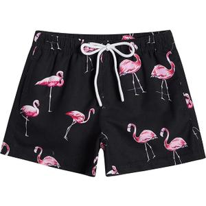 Boys Swim Trunks Toddler Swim Shorts Quick Dry Comfort Bathing Suit Sun Protection Swimwear with Pockets, 7 Years