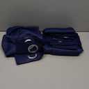 BGment Blackout Curtains for Bedroom - Grommet Thermal Insulated Room Darkening Curtains for Living Room, Set of 2 Panels (52 x 72 Inch, Navy Blue)