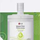 LG LT500P - 6 Month / 500 Gallon Capacity Replacement Refrigerator Water Filter (NSF42 ADQ72910911, White