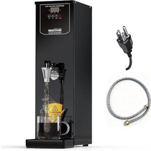 WantJoin Commercial Water Boiler - Electric Hot Water Dispenser 35L(9.2 GAL)/Hour Step-Heating Automatic Temperature Control 32°F - 212°F for Boba Tea Coffee Shop Office