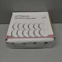 Fire Alarms Smoke Detectors, Smoke Alarm Battery Operated, Fire Alarm with Test Button & Low Battery Signal, Photoelectric Technology Fire Detectors for Bedroom and Home,12 Packs