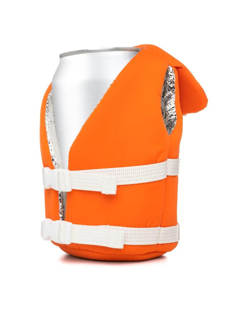 Puffin Drinkwear Life Vest Can Holder, Drink Floation Device 3 Pack