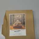 Christmas Tabletop Decoration, Wooden Lighted Gingerbread House Ornaments, Battery Operated Christmas Indoor Fireplace Home Table Decorations