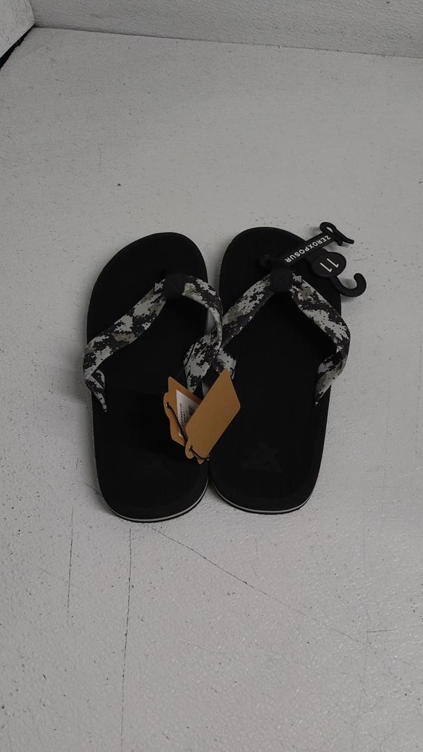 Zeroxposur Brushed Eva Flip Flop Black And Gray 11