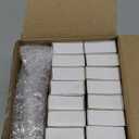 60 Pcs Blank Matches Containers DIY Storage Boxes for Guests Wedding Bridal Shower Baby Shower Halloween Party Favor (No Matches Included) (White,2.24 x 1.42 x 0.59 Inches)