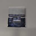 CKB Shower Glass Door Hinge, 180 Degree with Solid Brass, for 3/8"(10mm) to 1/2"(12mm) Thick Tempered Glass, Frameless Shower Door Replacement Hardware kit, Chrome