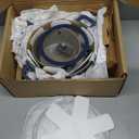 SENSARTE Ceramic Cookware Set Non-toxic 14 Pcs, Nonstick Pots and Pans Set, Dishwasher Safe Induction Cookware, Healthy Kitchen Cooking Set, PFOA/PFAS/PTFE Free (Velvet Blue)