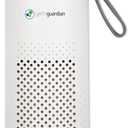 GermGuardian Portable Allergen Air Purifier for Small Spaces with USB Cable, Captures Dust, Pollens, Mold Spores, UV-C Light Helps Reduce Germs, 7 White, AC085