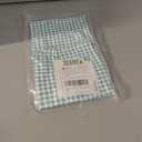 Kids Aprons for Cooking Waterdrop Resistant Aprons for Girl & Boy Toddler Apron for Painting, Gardening, Baking, Smock (Plaid Water Green, Medium (6-10 years)