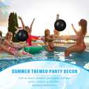 4 Pcs Inflatable Beach Ball 20 inch Swimming Pool Balls Summer Outdoor Decor Beach Balls Ornaments Floatable Ball for Swimming Pool Birthday Party Supplies