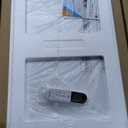 Garvee 6000 BTU U-Shaped Window Air Conditioner, Cools Up to 269 Sq.Ft., Ultra Quiet Operation, Energy Efficient, Includes Remote Control, White