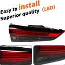 Inner Tail Light Assembly Compatible with Highlander 2020 2021 2022 Rear Taillight Tail Lamp Left Side 815900E180 TO2802156