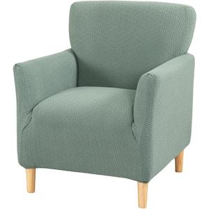 HAOYONG Banquet Armchair Slipcover Stretch Jacquard Chair Covers 1-Piece Armchair Sofa Covers Soft Arm Chair Cover Removable Washable Single Couch Covers Furniture Protector for Living Room