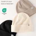 FURTALK 3 Pack Toddler Beanie Baby Boys Girls Winter Hat Kids Warm Knit Caps