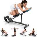Vitaler 5 in 1 Ab Machine,Rowing Machines for Home Gym with Counter