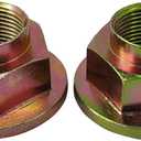 M24x1.5 Front Wheel Axle Nut Spindle Nuts Compatible with Nissan Altima Armada Maxima Frontier Rogue Sentra Infiniti EX35 G37 Q60 QX50 QX80 402622Y000 402622Y00A (2PCS)