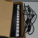 2 Pack 42W LED Black Light Bar, Blacklight with 6FT Cord+Switch+Plug, Glow in The Dark Black Lights Party Supplies for Halloween Decorations, Fluorescent Poster, Body Paint, Classroom, Bedroom