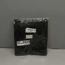 Patio Cushion Storage Bag with Zipper and Handles Waterproof Outdoor Furniture Seat Cushion Bags Square, Black, 32 x32 x24IN