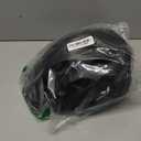 Bike Helmet for Adults, Lightweight Mountain Bicycle Helmet with USB Rechargeable LED Rear Light, Removable Sun Visor for Women, Men, Suitable for Cycling and Commuting (Large (23-24in), Black)