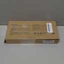 OSHINE 12 Pack Ivory Taper Candles Long Taper Candle 10 Inch Dripless Unscented Smokeless & Emergency 7-8 Hours Long Burning Tall Candlesticks Ideal for Weddings, Thanksgiving, Christmas, Dinner Party