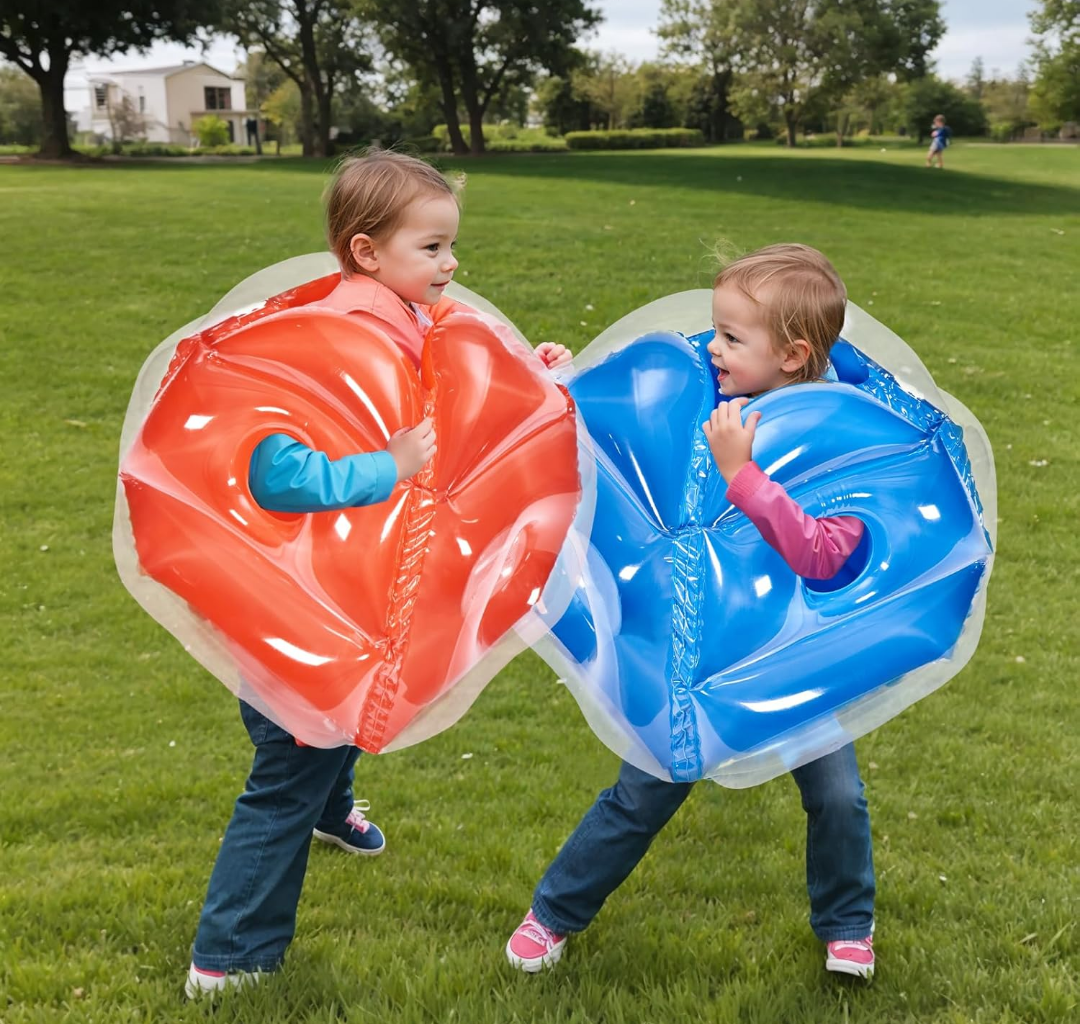 VEVOR Inflatable Bumper Ballѕ 2 Packs 2FT Body Size Adult Human Bubble Ballѕ, Bumper Bubble Soccer Ballѕ for Teens/Adults