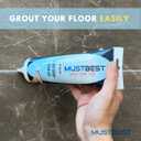 Tile Grout Repair Kit (White 13.4 Oz-380 Gr),Four Way Use, Repair, Renew, Repaint, Fill The Gaps, Fast Drying, Odorless, Waterproof And Pre-Mixed Grout Pen For Shower, Kitchen, Pool, Bathroom