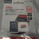 SanDisk 256GB Ultra microSDXC UHS-I Memory Card with Adapter - Up to 150MB/s, C10, U1, Full HD, A1, MicroSD Card - SDSQUAC-256G-GN6MA [New Version]