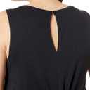 Amazon Essentials Women's Studio Terry Stretchy Jumpsuit for Exercise (Available in Plus Size) (Black)