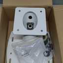 APT-F-150-01 Aluminum Radar Mount 6" Forward Leaning Compatible with Garmin Raymarine Simrad Radomes