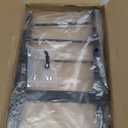 Chip Rack Display Stand, Potato Chip Rack Bag Holder with 28 Clips, 2 Row Chip Display Stand for Party, Black Retail Snack Display for Countertop, Store Concession Stand - 2025 Upgraded