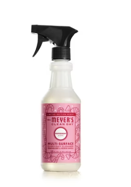 Mrs Meyers Clean Day Clnr Mltsrfce Hol Peprmnt, 16 Oz (Pack of 6)