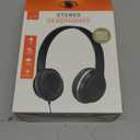 GPX IAH57B Wired Headphones Padded 3-d Accs Swivel Earcups/adjustable Headband